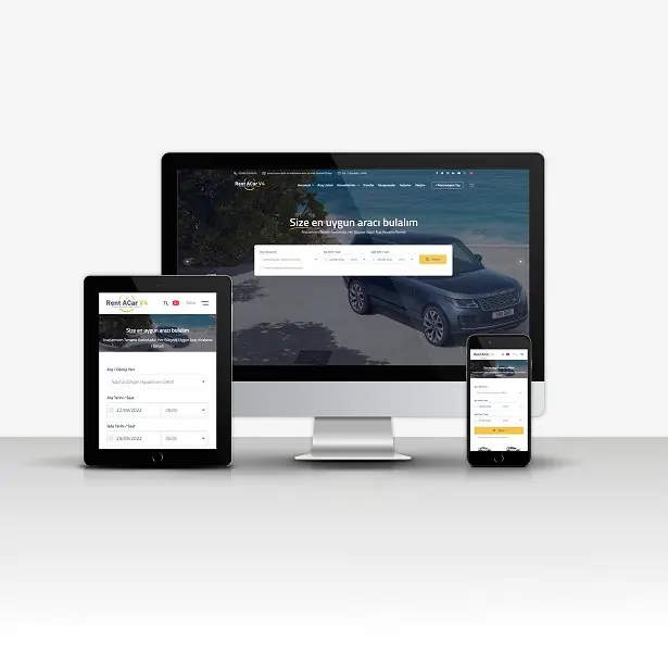 Rent A Car V4 (Seasonal Pricing - Virtual POS - New Language System)