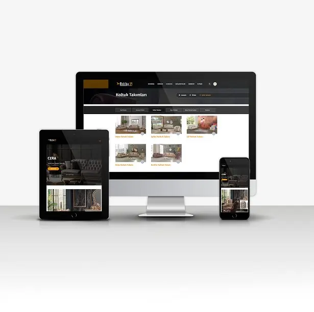 Furniture Website V4 (Suitable for all sectors)