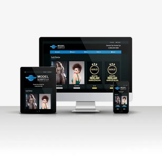 Model Classifieds Website V1