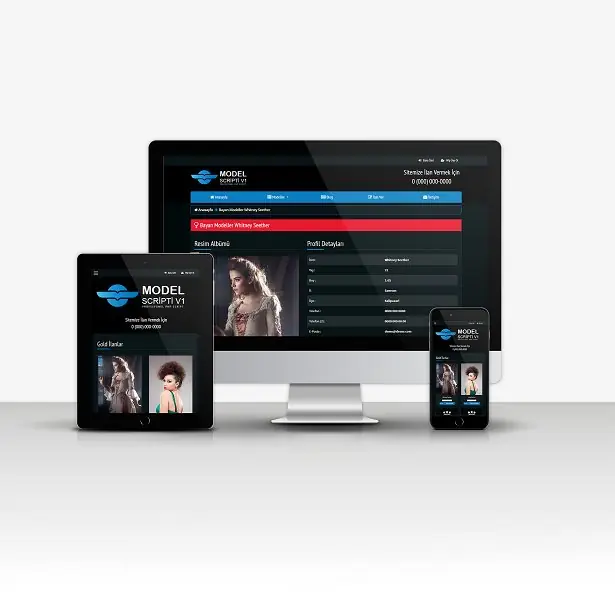 Model Classifieds Website V1