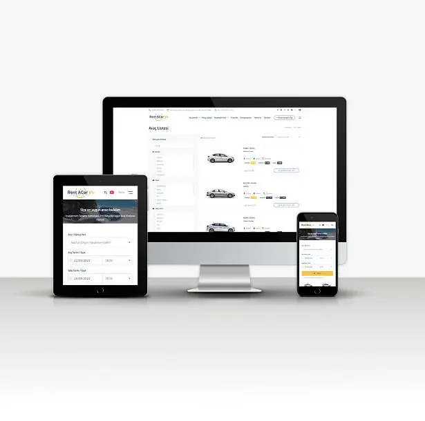 Rent A Car V4 (Seasonal Pricing - Virtual POS - New Language System)